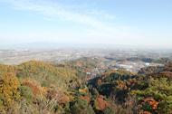 金鑚神社見晴台からの眺望の写真