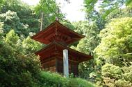金鑚神社多宝塔の写真