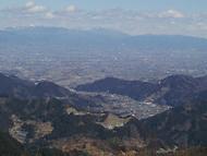 城峯山展望台からの眺望の写真