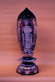 高牛の薬師尊(町指定有形文化財)の写真