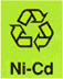 ニカド電池リサークルマーク