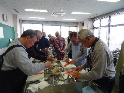 おやじの料理教室調理風景1